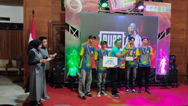 Esports Kabupaten Gresik Juara 1 Kejurprop Jatim Nomor PUBG