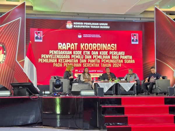 KPU Tanbu Tingkatkan Kompetensi Panitia Pemilu 2024 Lewat Pembekalan Kode Etik