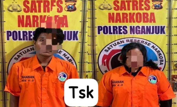 Polres Nganjuk Ungkap Kasus Narkotika di Desa Mungkung, Dua Pelaku Diamankan