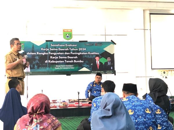 Tanbu Dorong Efektivitas Melalui Sosialisasi Evaluasi Kerja Sama Daerah 2024