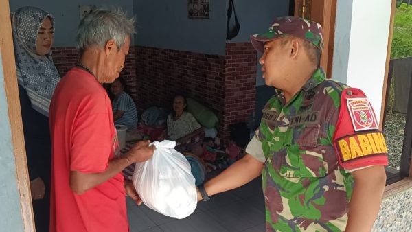 Solidaritas Sosial, Warga Rentan di Tanbu Terima Uluran Tangan Posko Satu Jiwa