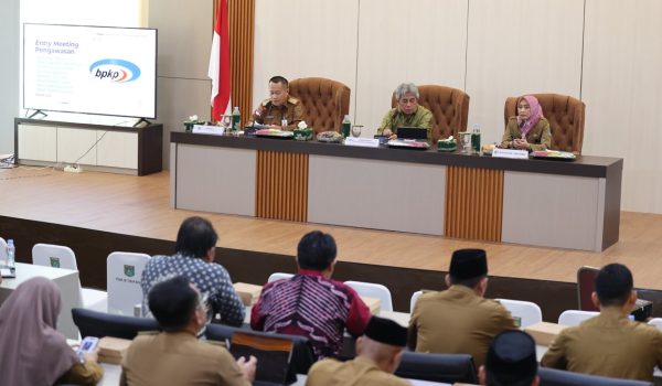 Entry Meeting Evaluasi Perencanaan Penganggaran BPKP Kalsel di Tanbu