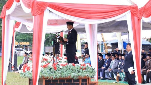 Ketua DPRD Tanbu Pimpin Upacara Peringatan Hari Pahlawan 7 Februari