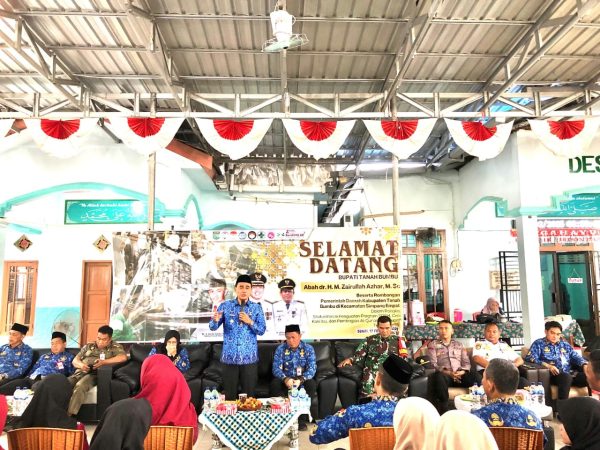 Jelang Akhir Jabatan, Bupati Zairullah Perkuat SDSM di Simpang Empat