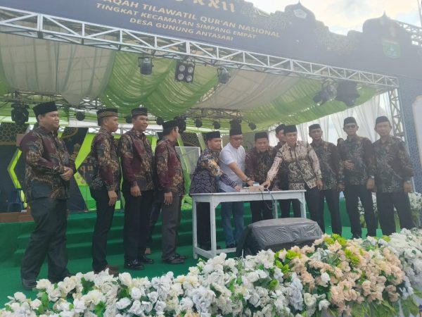 MTQN ke-XXII Tingkat Kec. Simpang Empat di Desa Gunung Antasari Resmi Dibuka