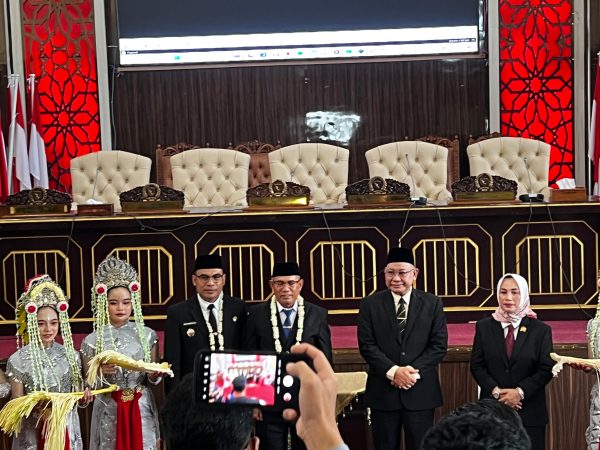 Serah Terima Jabatan Bupati Kotabaru Terpilih Periode 2025-2030