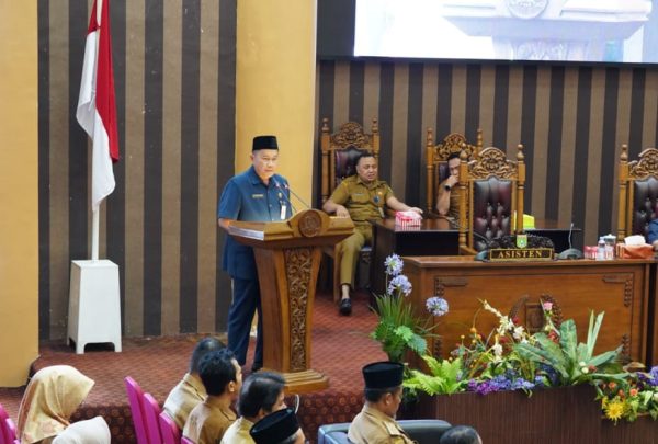 DPRD Tanbu Gelar Rapat Paripurna Bahas Raperda Inovasi Daerah