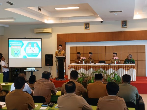 Persiapkan RPJMD 2025-2030, Bupati Tanbu Andi Rudi Latif Audiensi Bersama SKPD