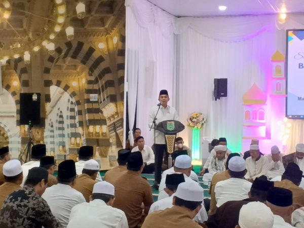 Pemkab Tanbu Gelar Silaturahmi dan Bukber di Pendopo Serambi Madinah