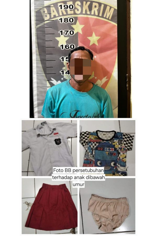 Polres Tanbu Tangkap Terduga Pelaku Persetubuhan terhadap Anak di Bawah Umur