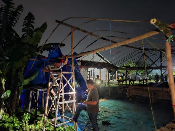 Polsek Sukomoro dan Samapta Polres Nganjuk Bongkar Arena Judi Sabung Ayam dan Dadu