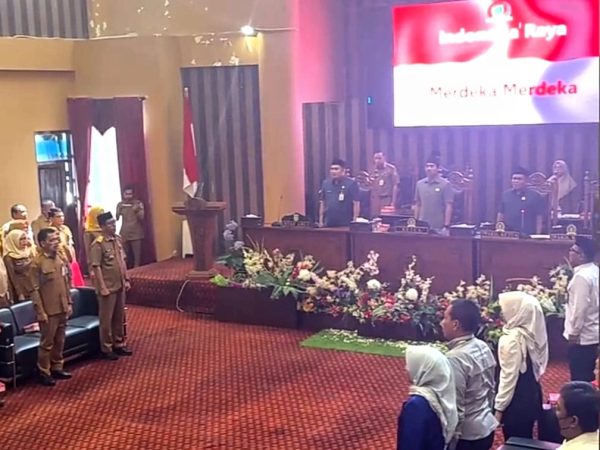 DPRD Tanbu Gelar Rapat Paripurna Bahas Pemandangan Fraksi atas LPJ APBD 2024