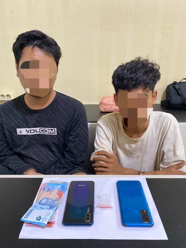 Polsek Satui Ungkap Kasus Peredaran Narkotika, Dua Pelaku Diamankan