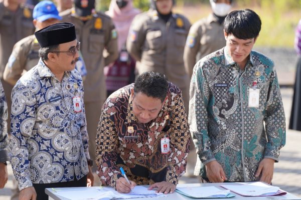 Disdukcapil Tanbu Perkuat Sinergi Layanan Publik, Gandeng Satpol PP-Damkar dan Diskominfo