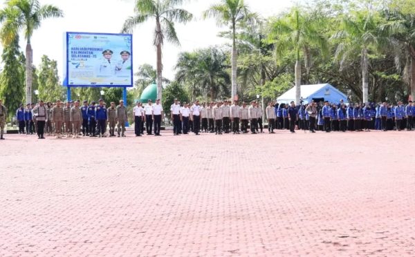 Tanbu Gelar Upacara Peringatan Hari Jadi Provinsi Kalsel ke-75