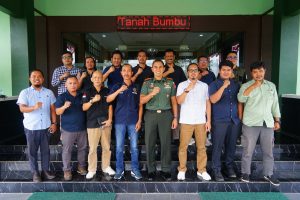 Jalin Sinergitas PWI Tanah Bumbu Gelar Audensi ke Kodim 1022/TNB