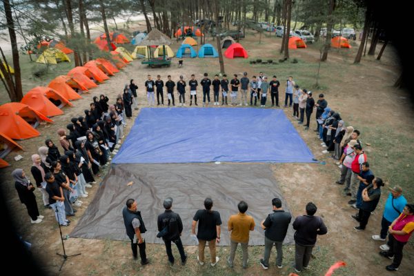 Kemah Jurnalistik PWI Tanbu Jadi Pertama Di Kalsel,  Narsum Berikan Ilmu Jurnalistik Pada Pelajar