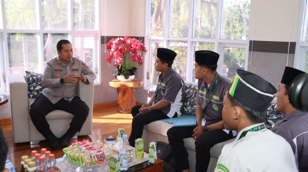 IPNU Nganjuk Audiensi Kapolres, Tegaskan Sikap atas Tragedi Ojol Tewas