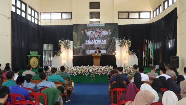 Pelantikan BEM PTNU se-Jatim, Kapolres Nganjuk Harapkan Peran Mahasiswa Jaga Kebangsaan