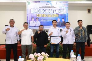 Pelaku Usaha di Tanbu Ikuti Bimtek OSS-RBA dan Tertib LKPM