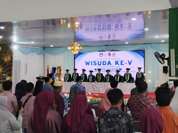 Politeknik Batulicin Gelar Wisuda ke-V Tahun 2025