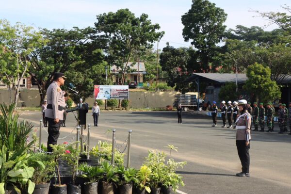 Operasi Zebra Intan 2025, Polres Tanbu Gelar Apel Gelar Pasukan