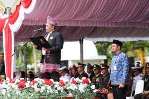 Upacara Hari Pahlawan 2025, Waket I DPRD Bacakan Naskah UUD 1945