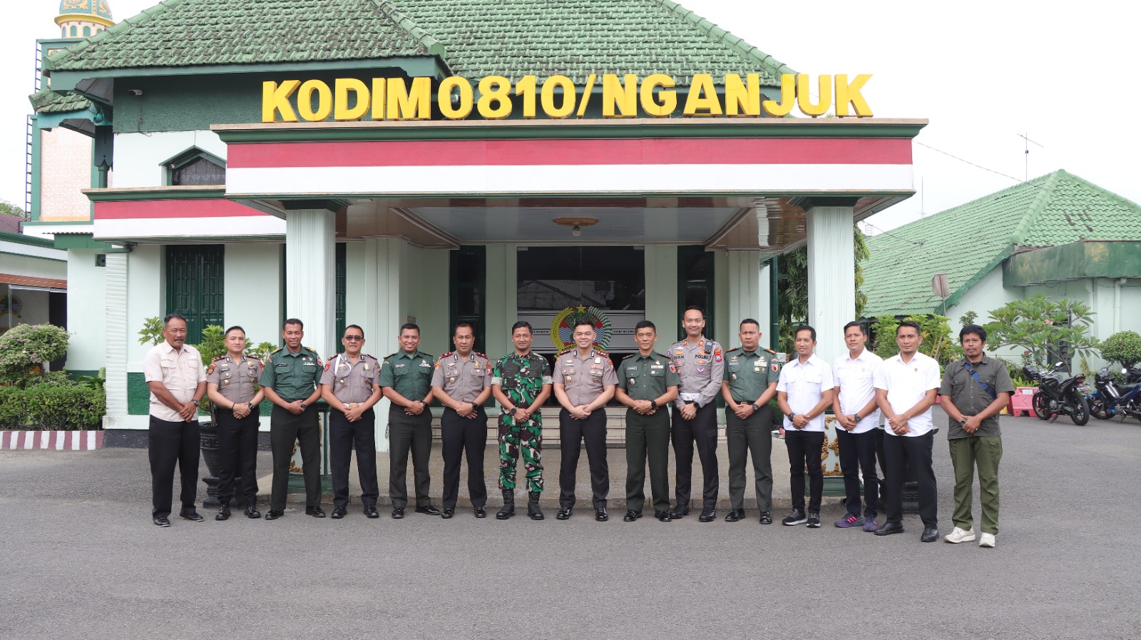 Kapolres Baru Nganjuk Perkuat Sinergi Forkopimda, Kunjungi Bupati dan Dandim 0810/Nganjuk