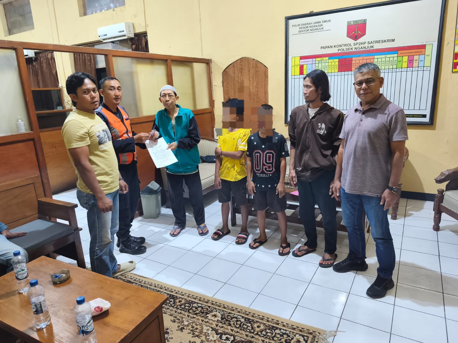 Kasus Pelemparan Kaca KA di Nganjuk Dituntaskan, Polres dan PT KAI Kedepankan Perlindungan Anak