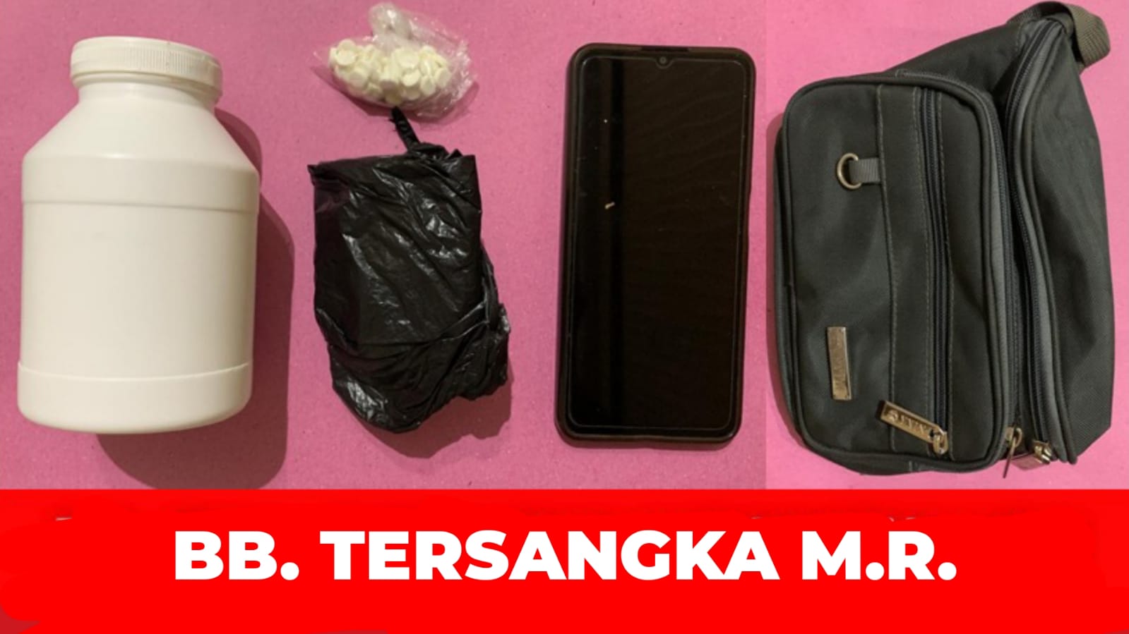 Ungkap Jaringan Pil Dobel L, Polres Nganjuk Amankan 1.239 Butir dan Tiga Terduga Pelaku