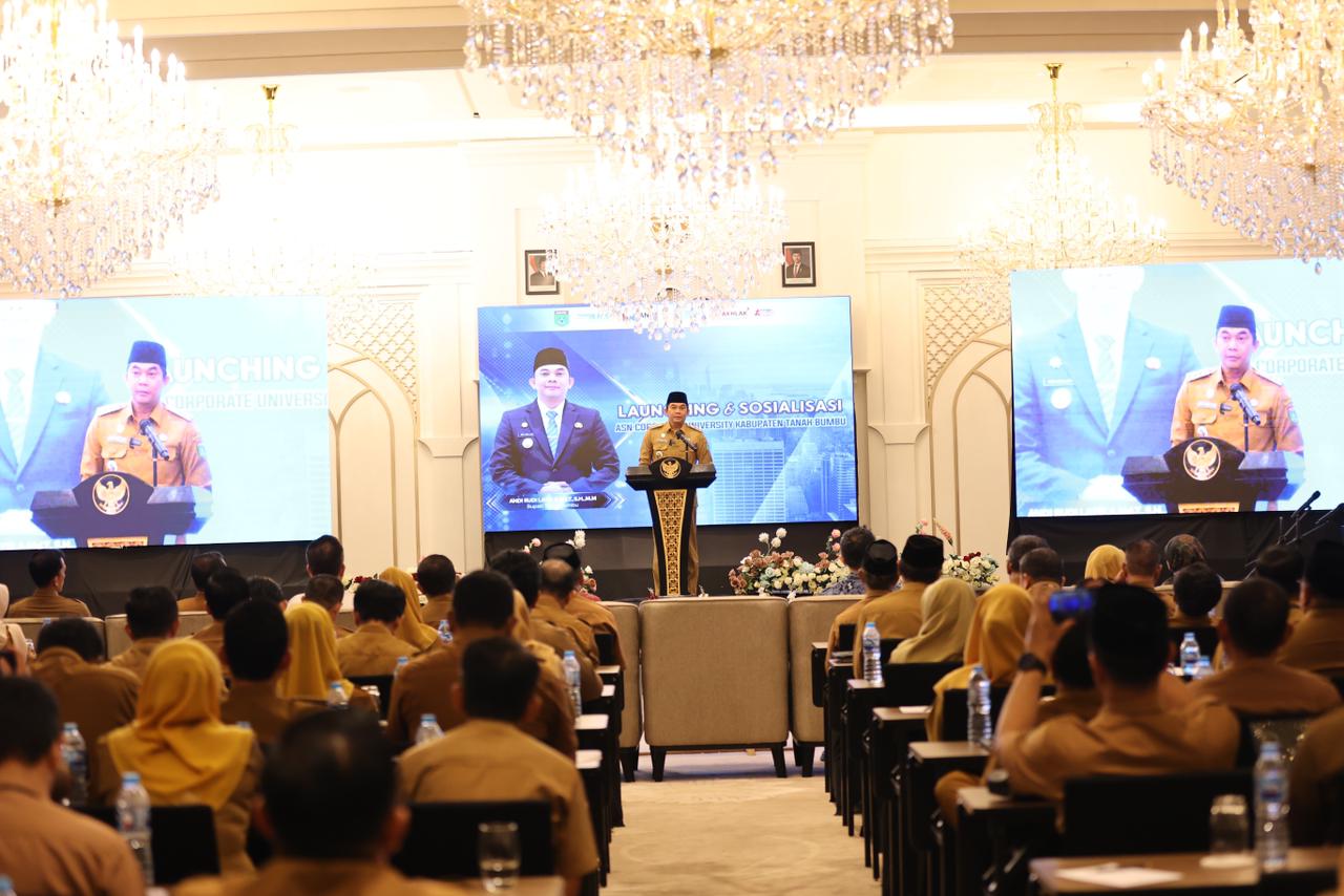 Transformasi Birokrasi Dimulai, Tanah Bumbu Luncurkan ASN Corporate University Bersama LAN RI