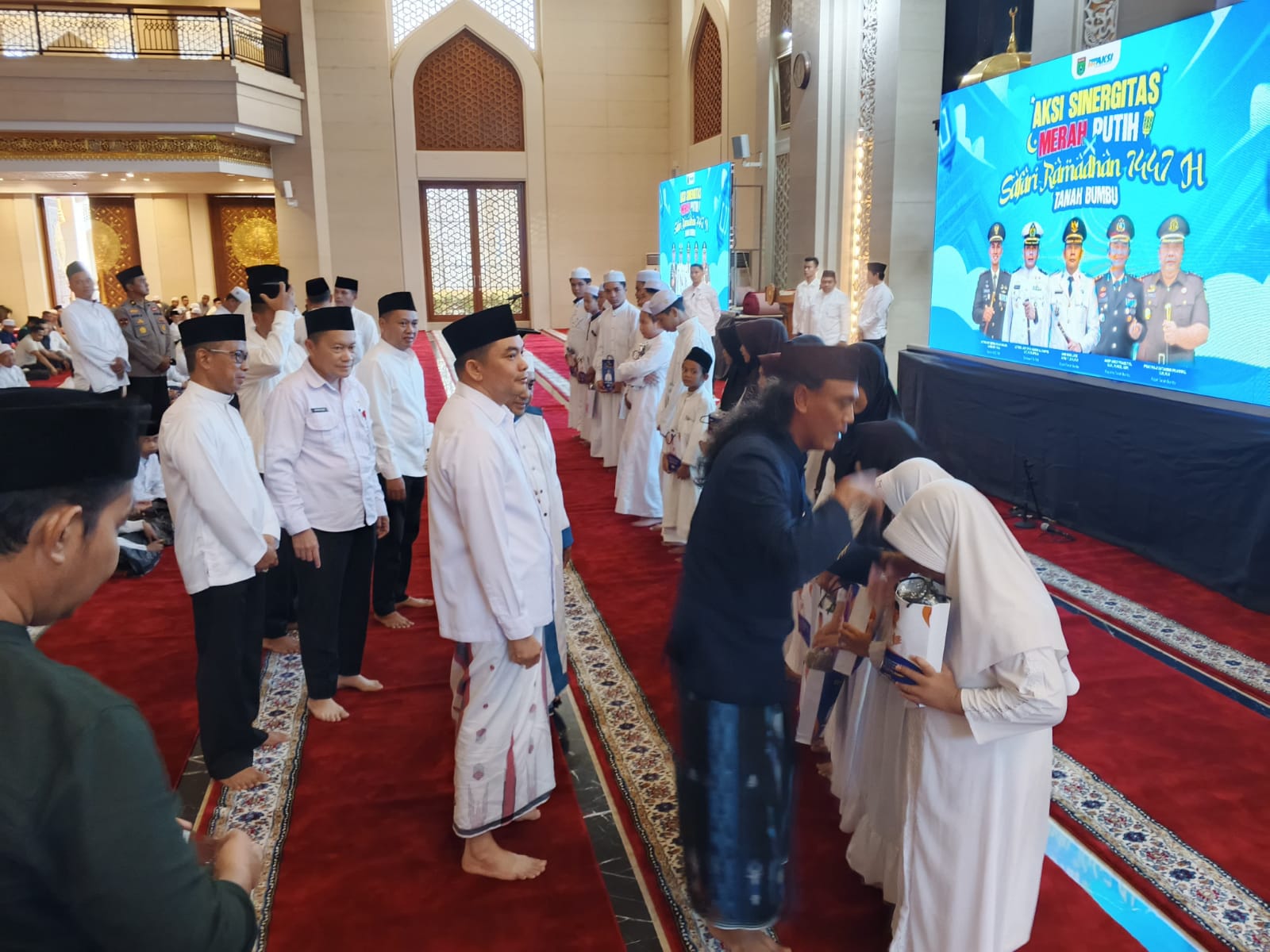 Pemkab Tanah Bumbu Awali Safari Ramadan 1446 H di Masjid Agung Al Falah