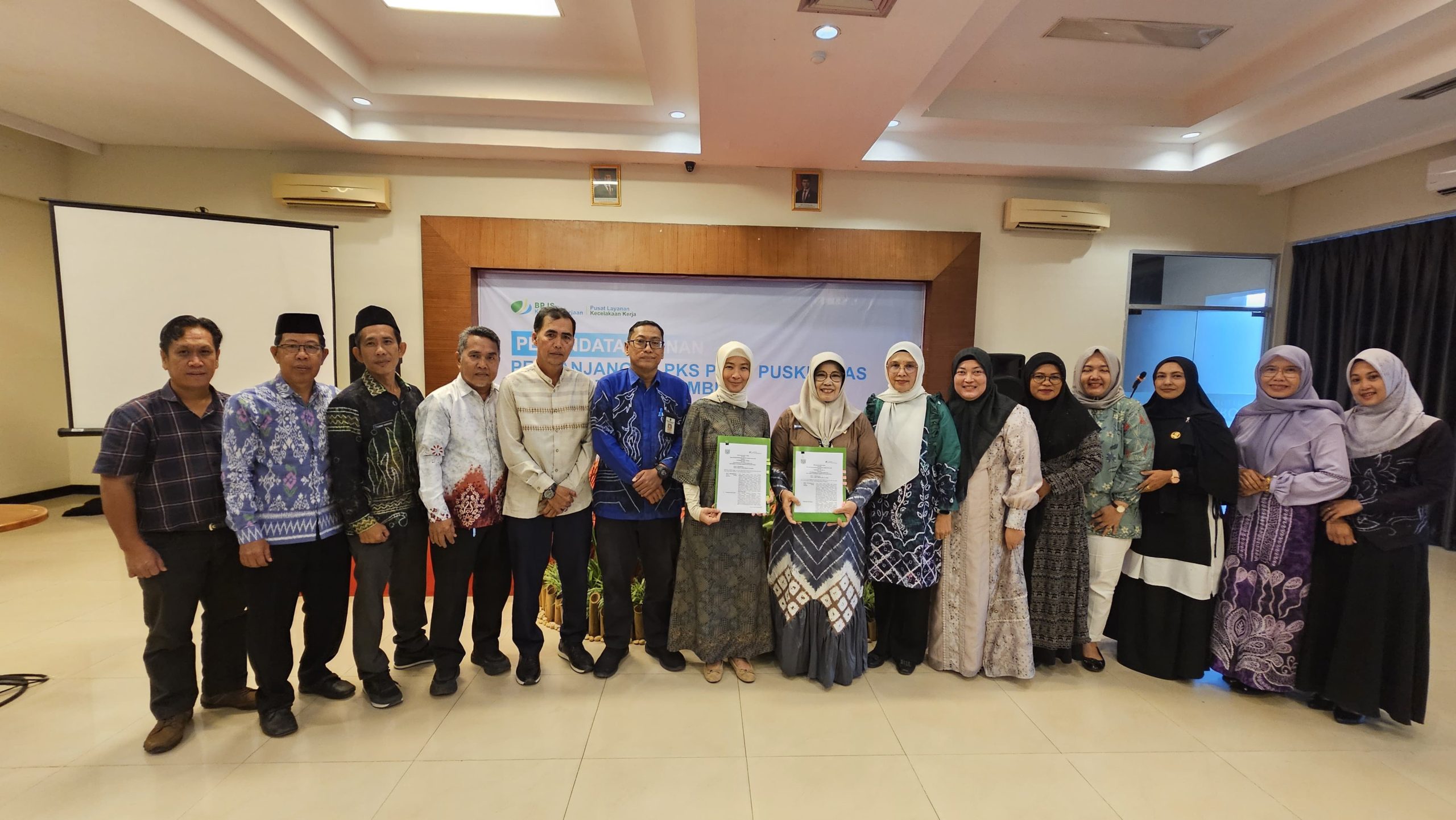 BPJS Ketenagakerjaan Batulicin Perpanjang Kerja Sama PLKK dan Sosialisasikan Standarisasi Pelayanan JKK