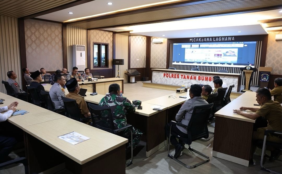 Persiapan Operasi Ketupat, Ketua DPRD Tanbu Ikuti Zoom Bersama Lintas Sektor