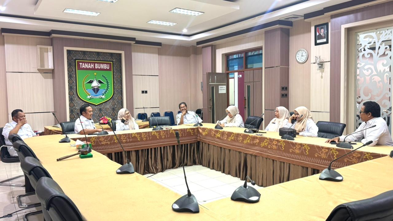 Sosialisasi Perjanjian Kerja Sama Daerah, Sekretariat DPRD Tanbu Terima Bagian Pemerintahan Setda