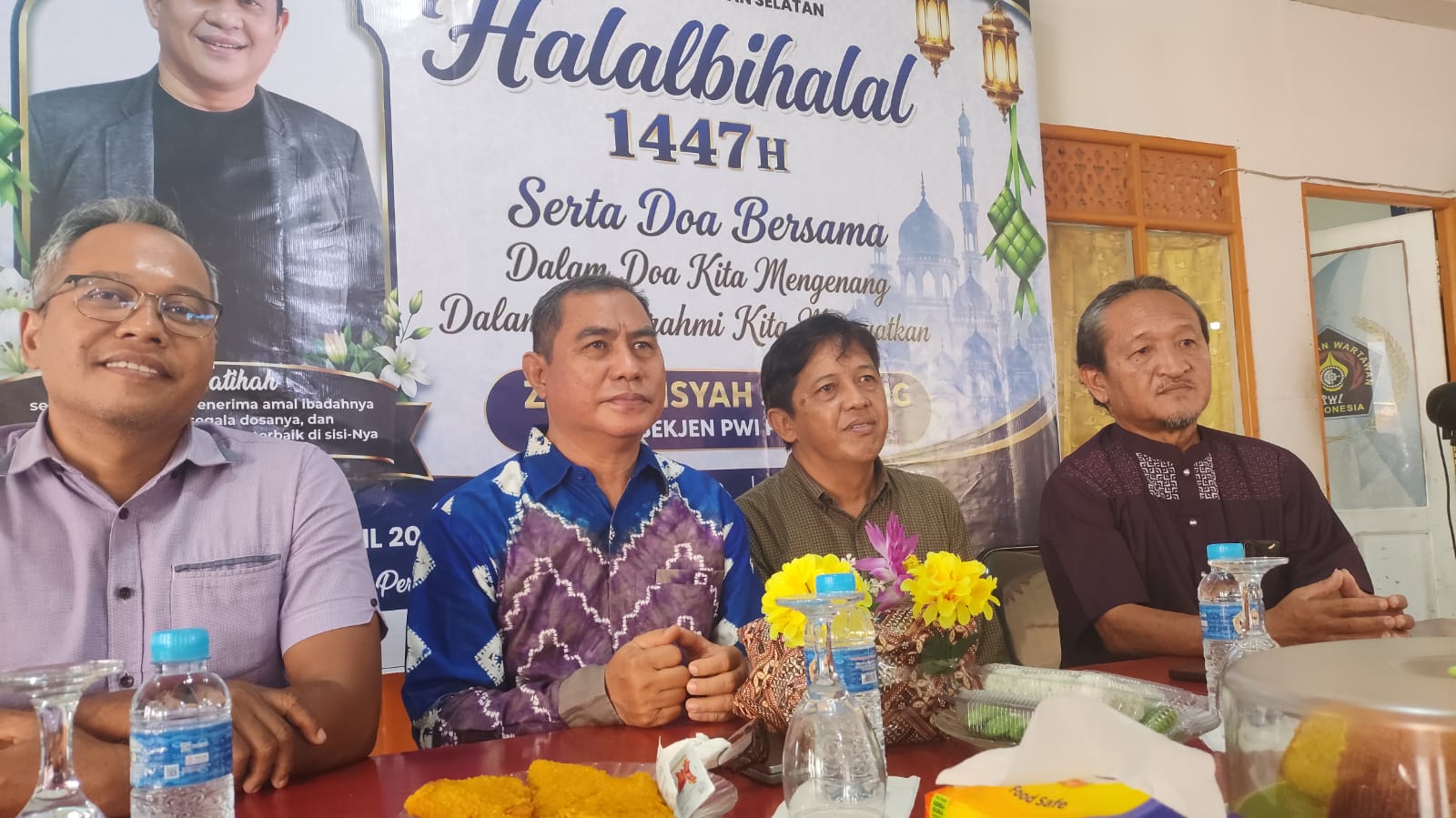 Halalbihalal PWI Kalsel, Perkuat Soliditas dan Mengenang Almarhum Zulmansyah Sekedang