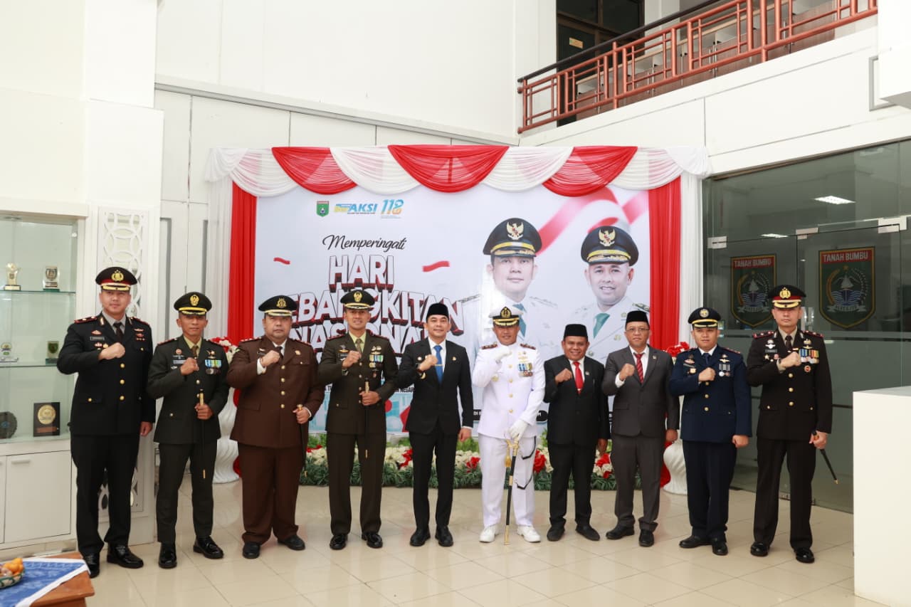 Wakil Ketua I DPRD Hadiri Upacara Harkitnas ke-118 Di Tanbu