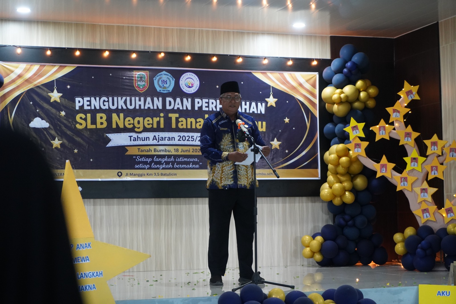 Bupati Tanah Bumbu Apresiasi Kreativitas Siswa SLB di Perpisahan Akhir Tahun Pembelajaran 2025/2026