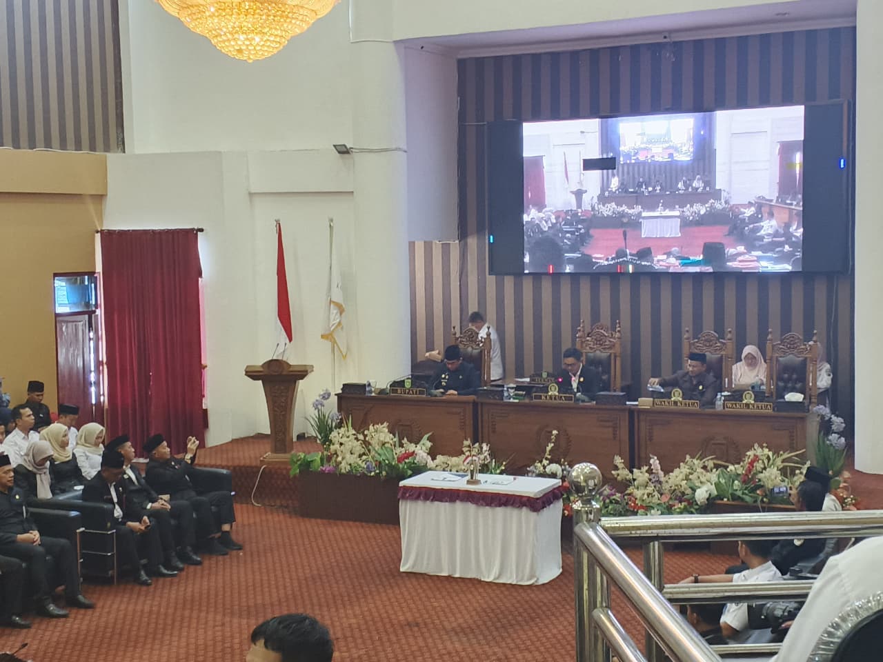 Paripurna Penyampaian KUA-PPAS 2027, Pendapatan Tanbu Diproyeksikan Rp2,18 Triliun