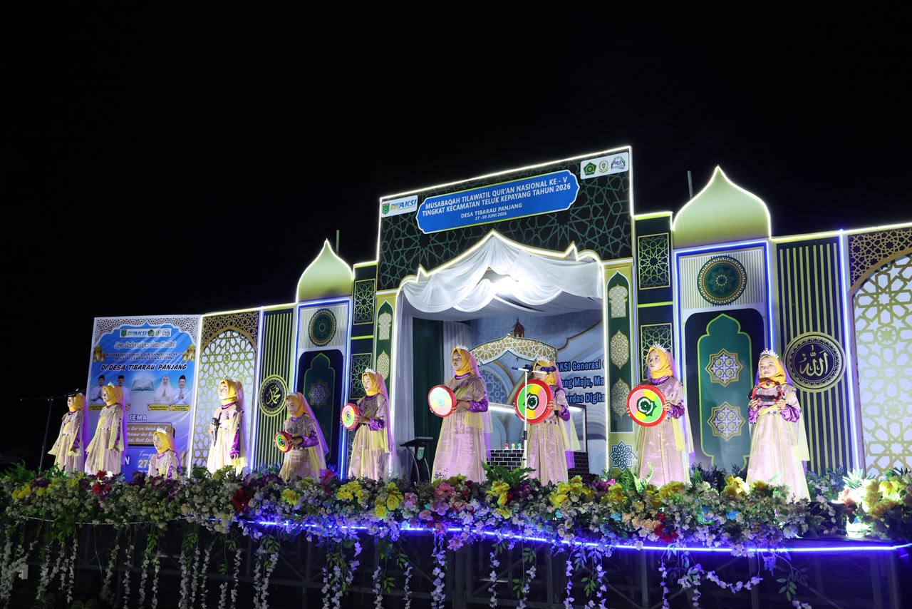 MTQN Ke-5 Teluk Kepayang Resmi Ditutup, Desa Tibarau Panjang Raih Juara 1