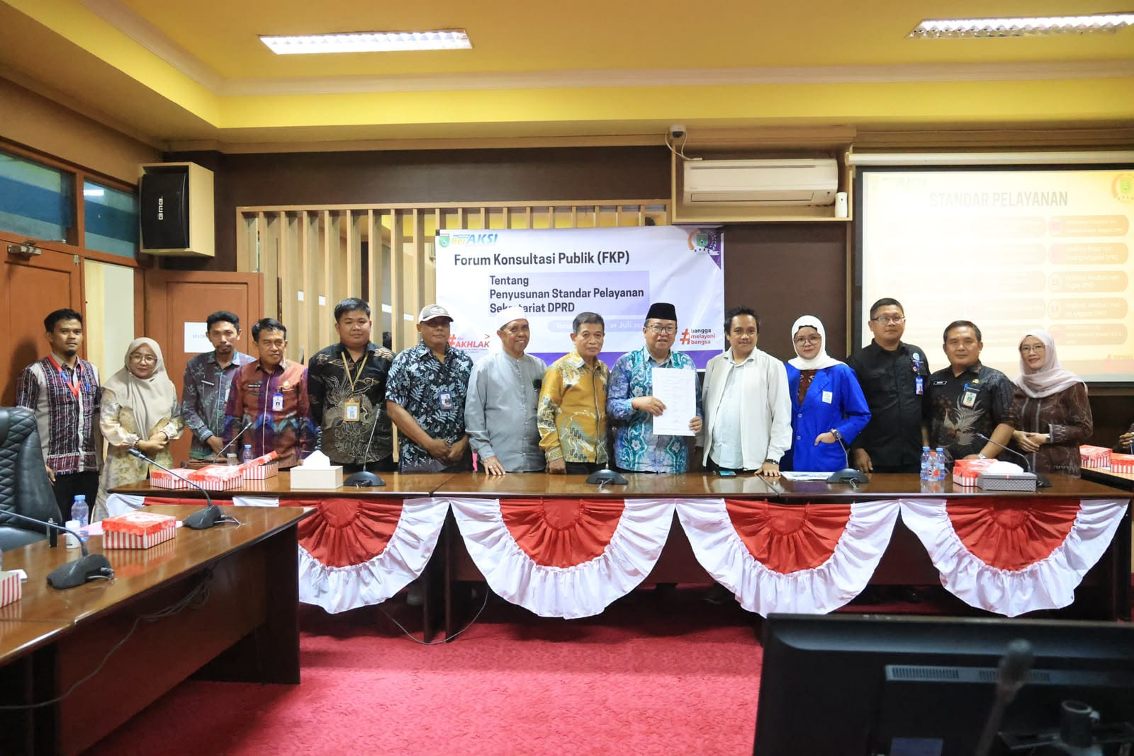 DPRD Tanbu Tingkatkan Standar Pelayanan Melalui Forum Konsultasi Publik