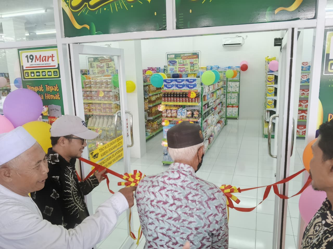 19 Mart Resmi Dibuka di Desa Manunggal, Koperasi KSU BMT Bersujud Manunggal Kembangkan Usaha Ritel