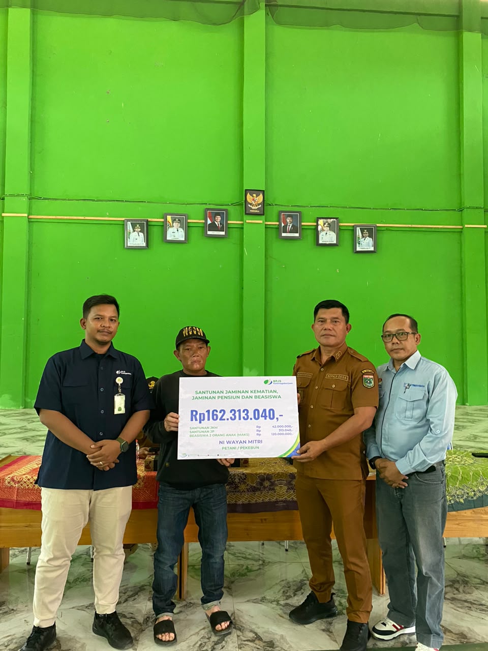 Ahli Waris Peserta BPJS Ketenagakerjaan Terima Total Manfaat Rp162,3 Juta