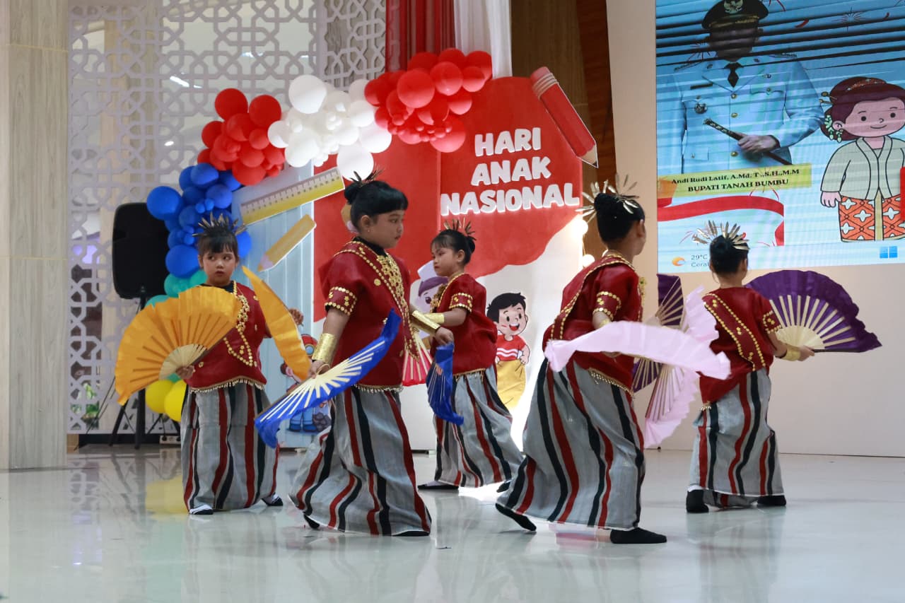 Bupati Andi Rudi Latif Dorong Generasi Cerdas dan Berkarakter, Anak PAUD Unjuk Bakat dan Kreativitas di Panggung HAN 2026