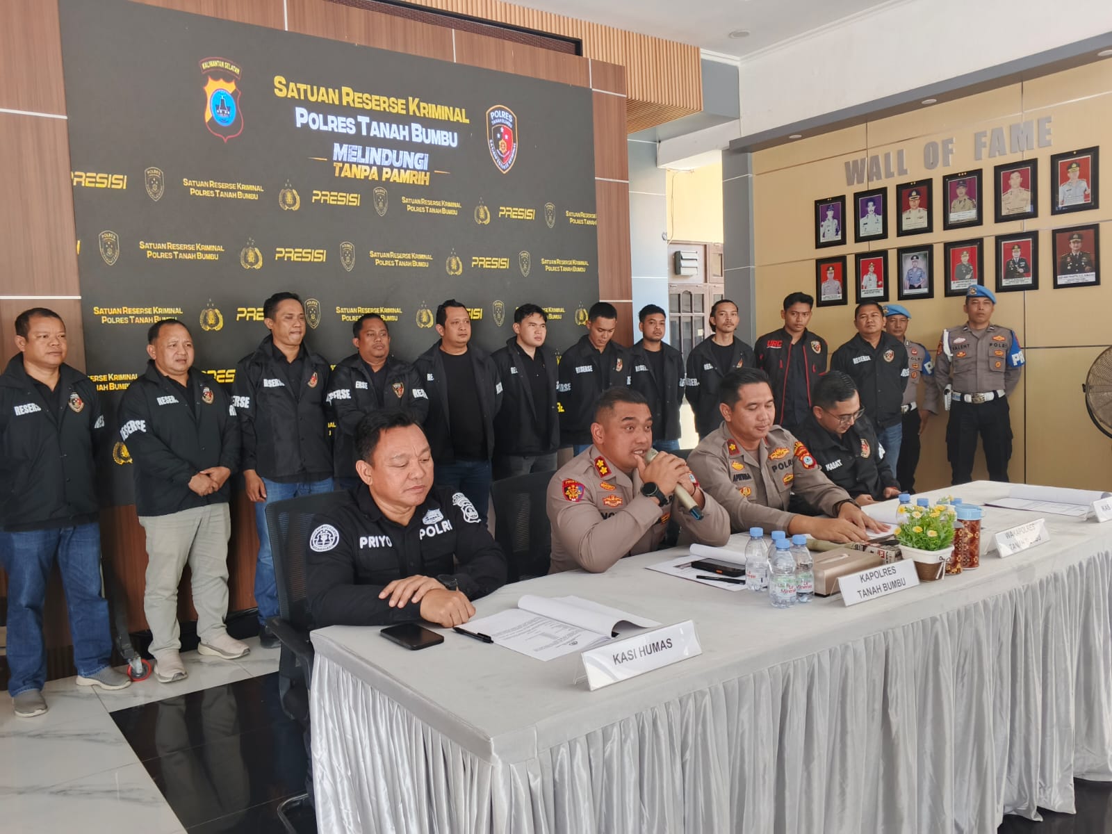 Polres Tanah Bumbu Berhasil Ungkap Puluhan Perkara, Termasuk Kasus Pembunuhan dan Persetubuhan Anak oleh Guru P3K
