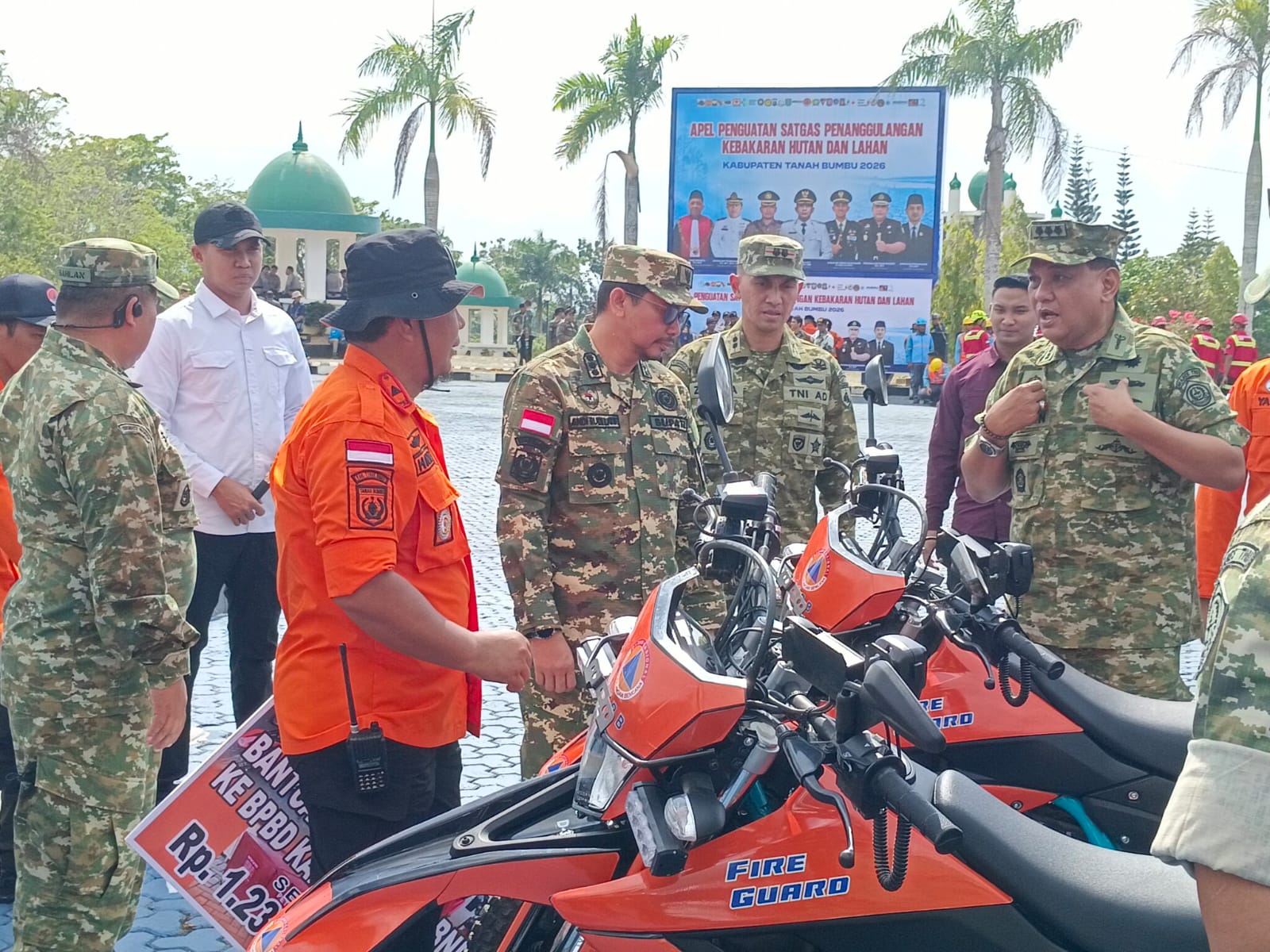 Tanah Bumbu Perkuat Kesiapsiagaan Karhutla