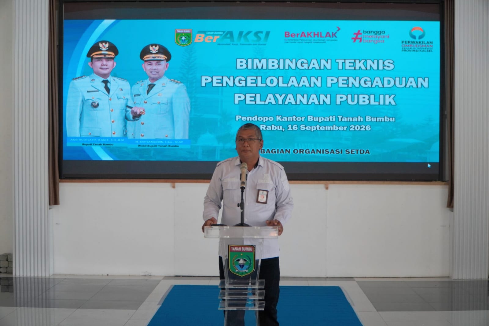 Pemkab Tanah Bumbu Dorong ASN Lebih Responsif Tanggapi Pengaduan Masyarakat