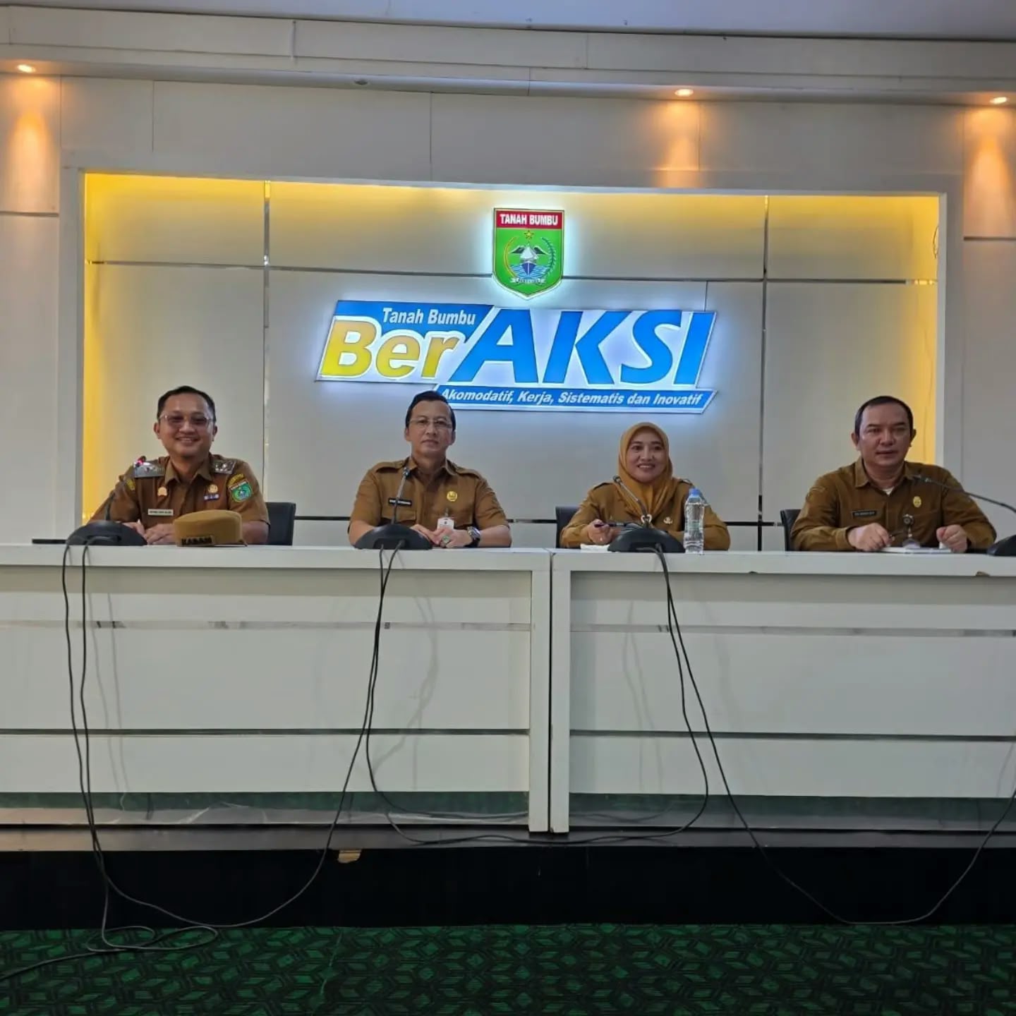 Tanah Bumbu Launching Dashboard AKSI SIMPATI untuk Pengelolaan Sampah Terpadu