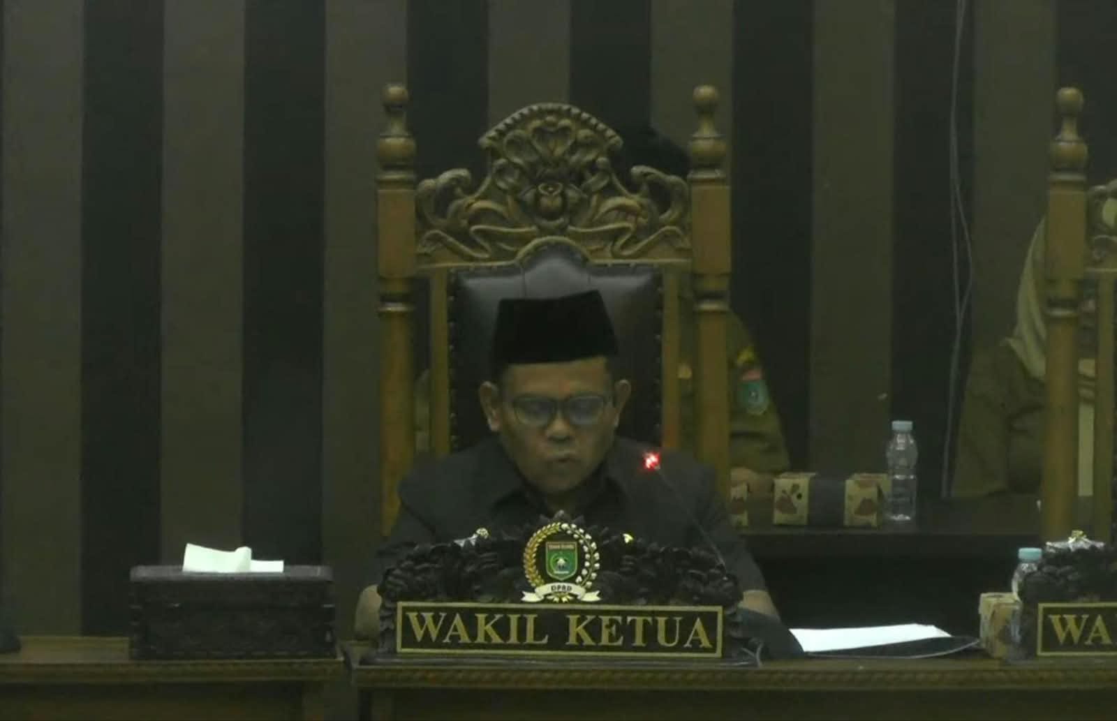 DPRD Tanbu Gelar Paripurna Pemandangan Umum Fraksi terhadap RAPBD 2027